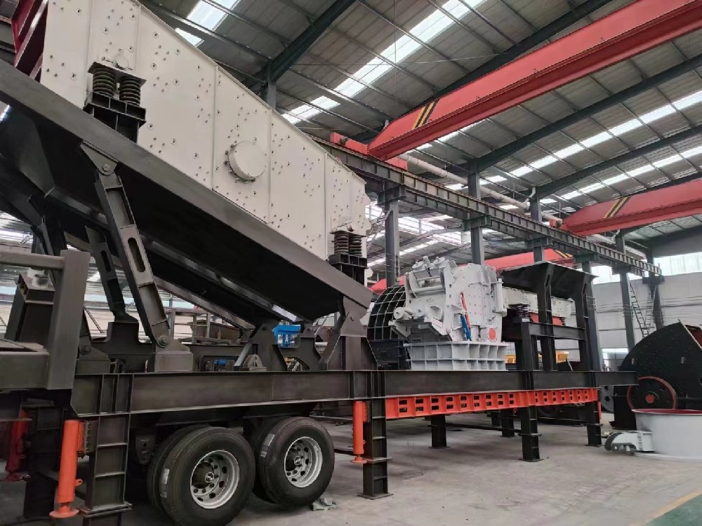 建筑垃圾移動破碎站